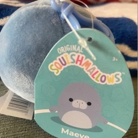 Maeve Squishmallow Clip​ Rare New With Tags - Picture 2 of 3